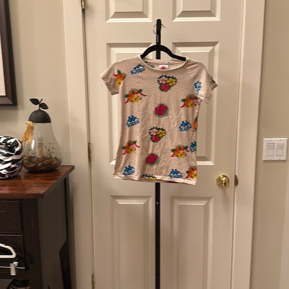 Kappa Bengkulu tee shirt in white cream - Picture 2 of 15